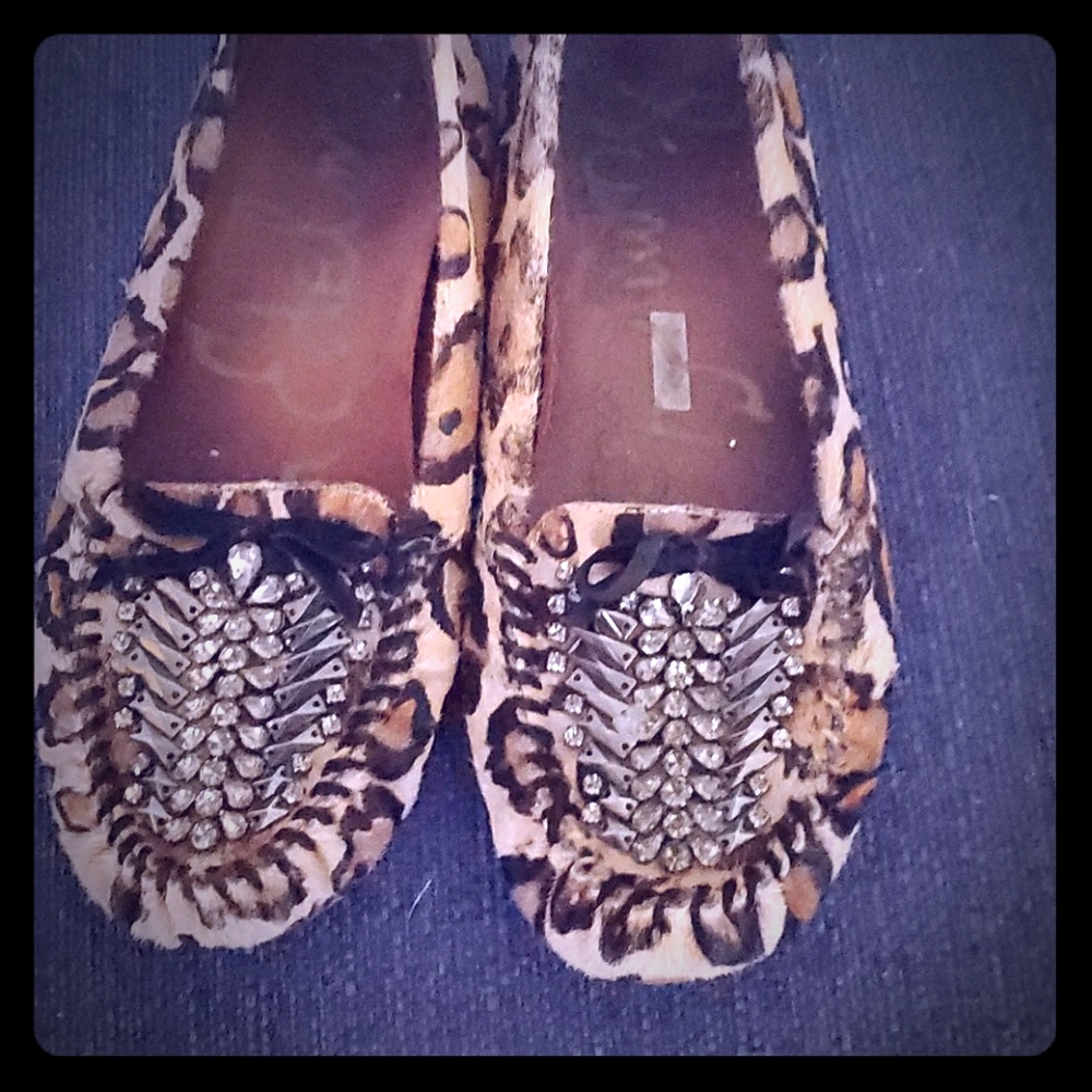 Sam Elderman pony hair flats